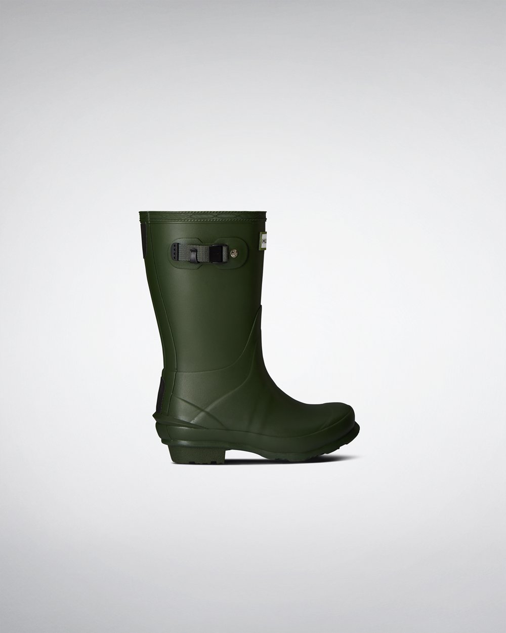 Hunter Norris Rain Boots - Sale Clearance Kids Green - TDJQXC397